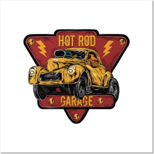 Hot Rod Garage Posters and Art